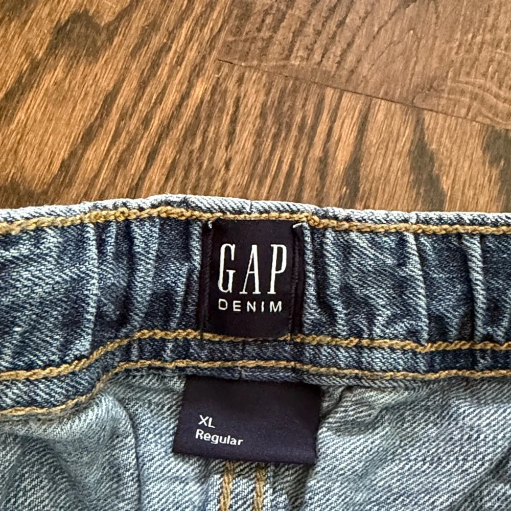 GAP KIDS Light Blue Denim Pull-On Shorts